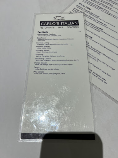 Menu Carlo's Italian Ristorante Bar & Seafood - 4