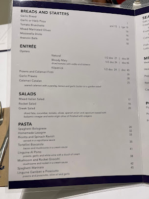 Menu Carlo's Italian Ristorante Bar & Seafood - 5