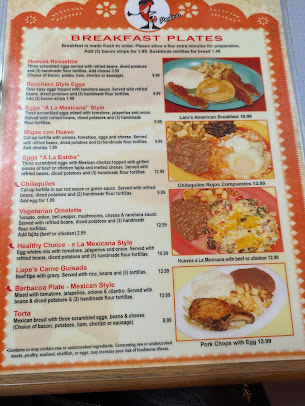 Menu Carmelo's Mexican Grill - 1