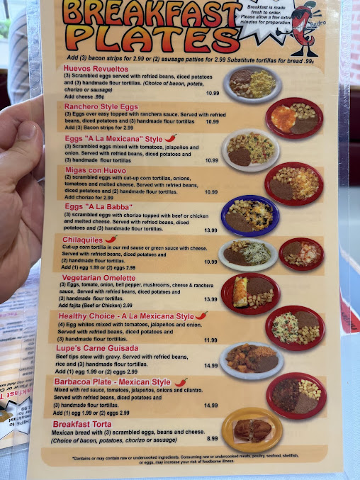 Menu Carmelo's Mexican Grill - 8