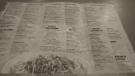 Menu Carmelos Roman Delight Restaurant - 3