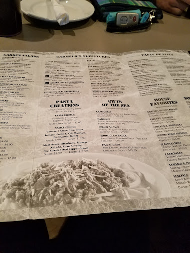 Menu Carmelos Roman Delight Restaurant - 5
