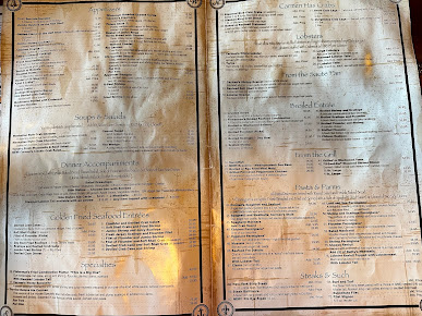 Menu Carmen's Seafood Restaurant - 5