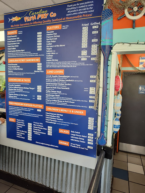 Menu Carolina Fish Fry Co - 4