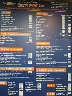 Menu Carolina Fish Fry Co - 6