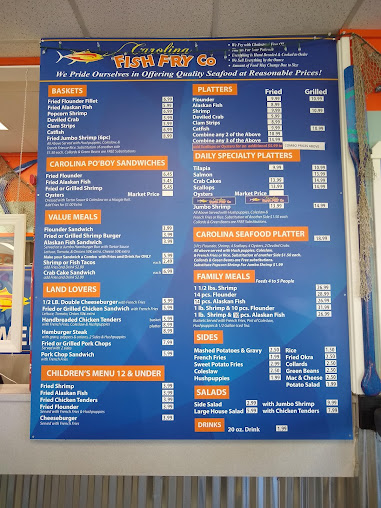 Menu Carolina Fish Fry Co - 9