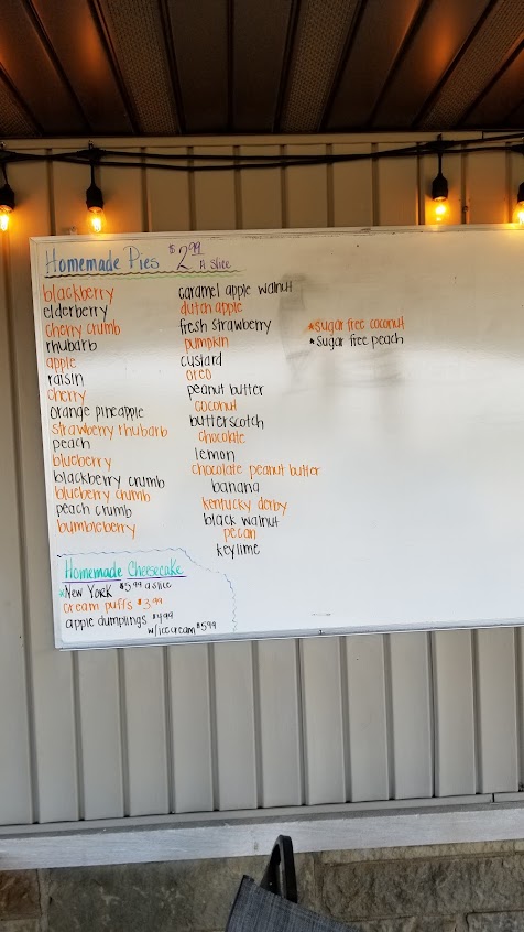 Menu Carroll County Airport Restaurant - 7