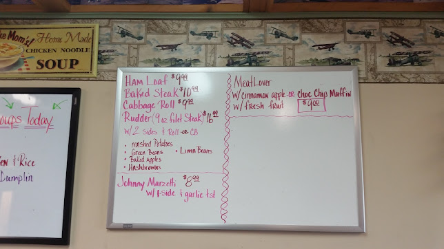 Menu Carroll County Airport Restaurant - 8