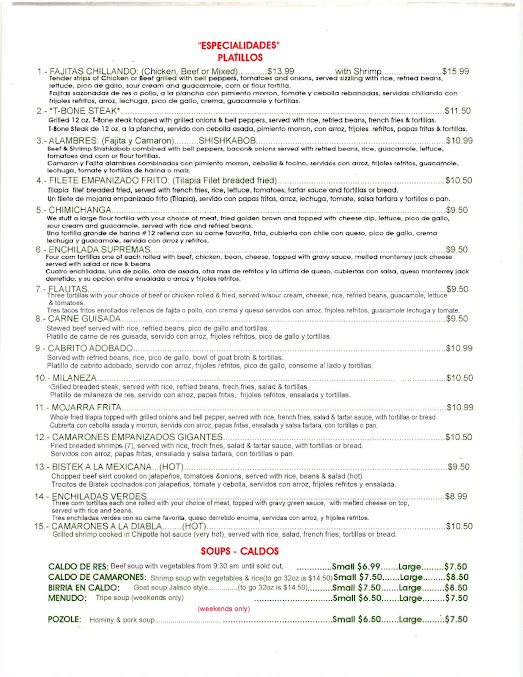 Menu Casa De Leon - 7