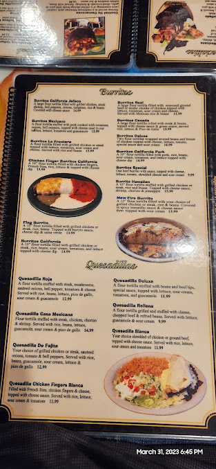 Menu Casa Mexicana Chippewa Falls - 6