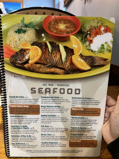 Menu Casa Tequila Mexican Grill - 1