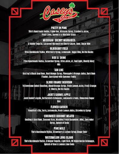 Menu Caseys Of Walled Lake - 3