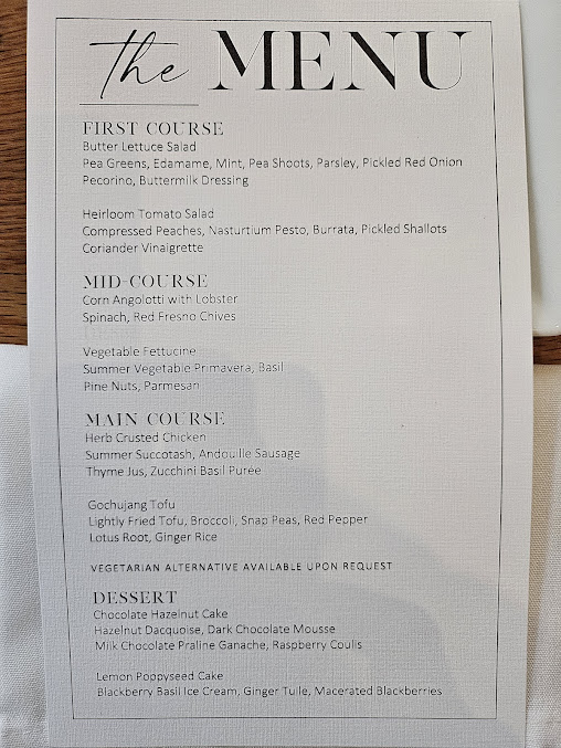 Menu Catalyst Restaurant - 8
