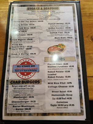 Menu Catfish Lake At The Lodge - 4