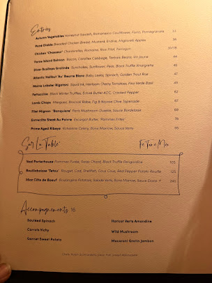 Menu Cathédrale Restaurant - 3