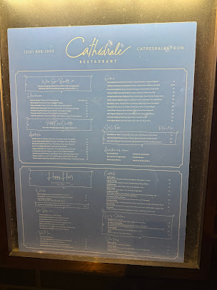 Menu Cathédrale Restaurant - 8