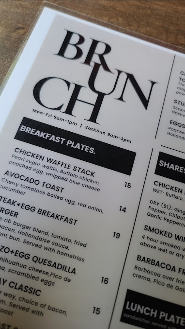 Menu Causeway Boston - 9