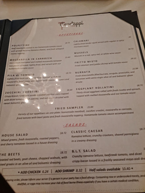Menu Cavatappi Nyc - 4