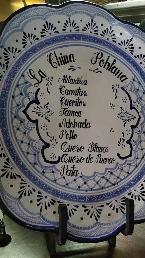Menu Cemitas La China Poblana - 0
