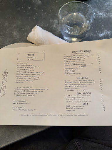 Menu Cervo's - 4