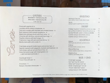 Menu Cervo's - 6