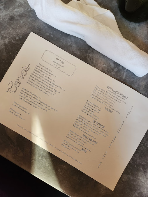 Menu Cervo's - 7