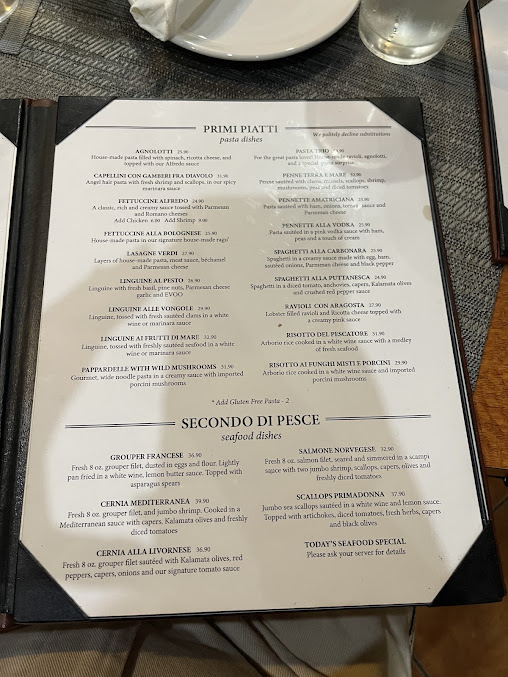 Menu Cesare At The Beach - 0