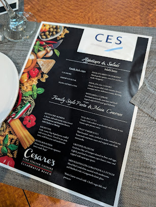 Menu Cesare At The Beach - 1