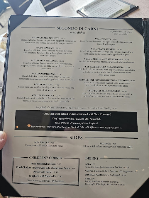 Menu Cesare At The Beach - 8