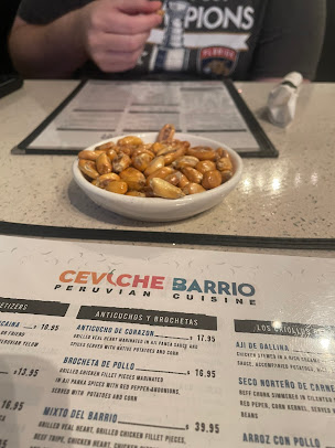Menu Ceviche Barrio Peruvian Cuisine - 0