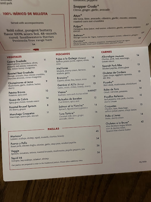 Menu Ceviche Tapas Bar And Restaurant - 6