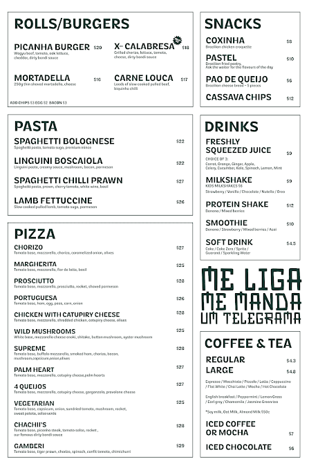 Menu Chachii Sydney - 6