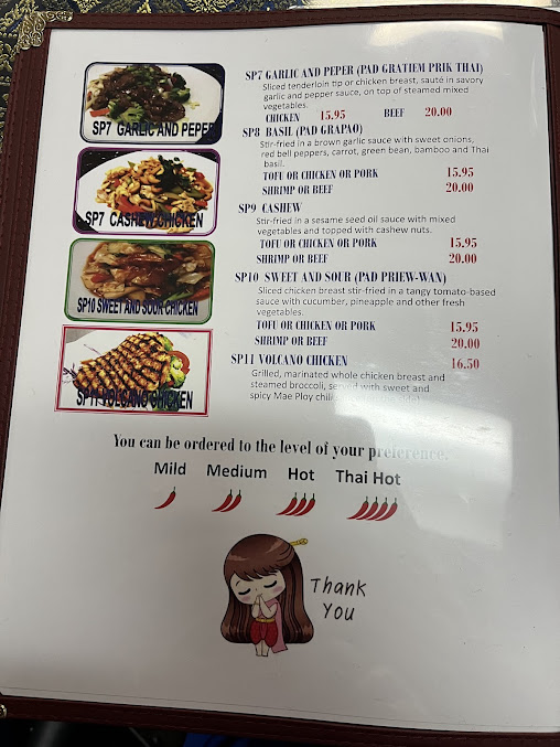 Menu Chai Yo Thai Riverview - 7