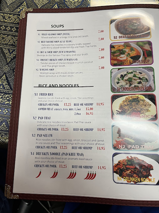 Menu Chai Yo Thai Riverview - 9