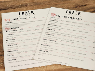 Menu Chalk Espresso Bar - 4