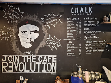 Menu Chalk Espresso Bar - 8