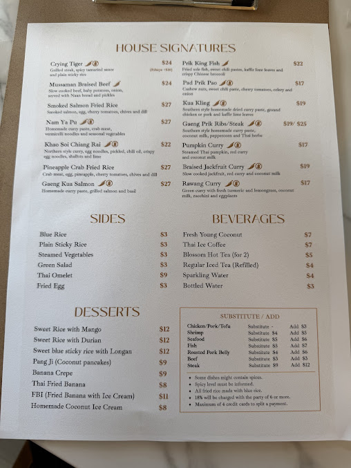 Menu Chapter Two California Kitchen - 2