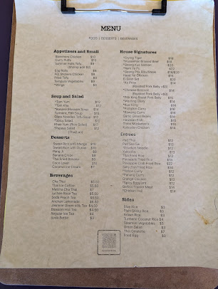 Menu Chapter Two California Kitchen - 8