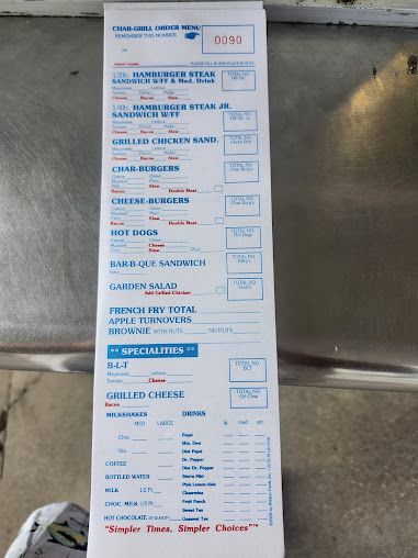 Menu Char Grill Hillsborough - 3