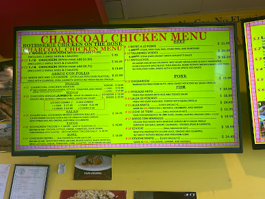 Menu Charcoal Chicken Pollo A La Brasa - 2