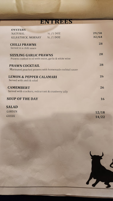 Menu Charcoal Restaurant - 1