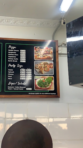 Menu Charley's Lebanese Pizzeria - 1