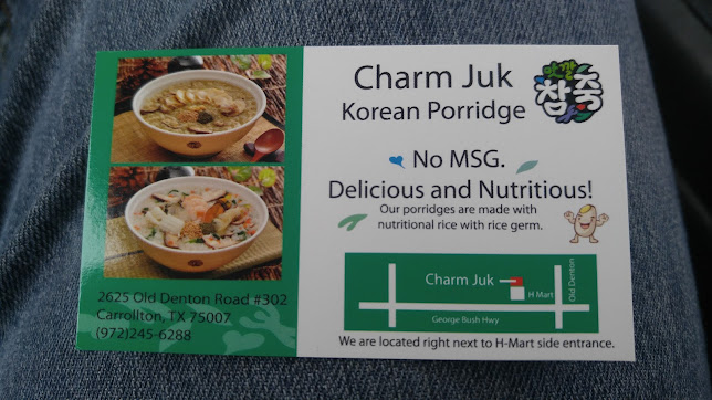 Menu Charm Juk Korean Porridge - 5
