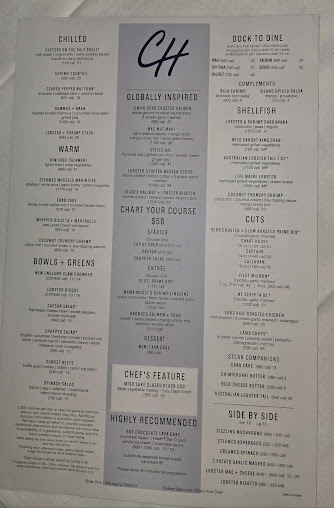 Menu Chart House - 6