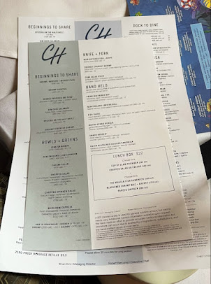 Menu Chart House - 8