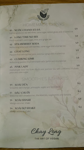 Menu Chay Long Hasenheide - 7