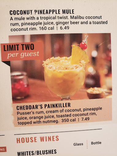 Menu Cheddar's Scratch Kitchen - 5