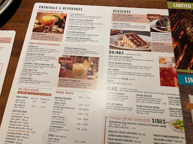 Menu Cheddar's Scratch Kitchen - 6