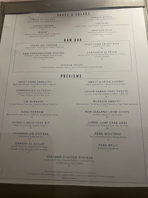 Menu Chef Adriannes Vineyard Restaurant And Bar - 0