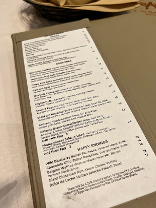 Menu Chef Adriannes Vineyard Restaurant And Bar - 9